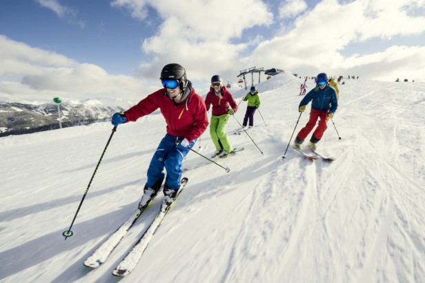 Skifahren mit der ganzen Familie © TVB Flachau